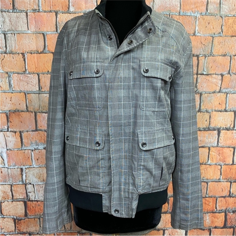 INC International Concepts Plaid Men's Jacket‎